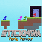 Stickman Party Parkour